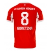 Bayern Munich Leon Goretzka #8 Hjemmedrakt 2025-26 Kortermet Bayern Munich Leon Goretzka #8 Hjemmedrakt 2025-26 Kortermet